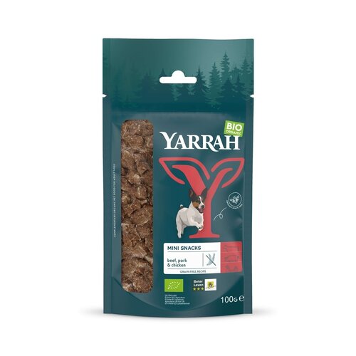 Yarrah Yarrah Hond Bio Snack Mini Bites 100 gr.