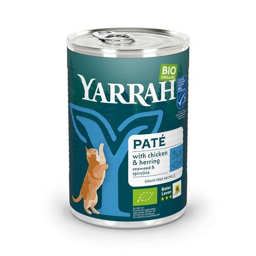 Yarrah Yarrah Kat Blik Pate Vis 400 gr.