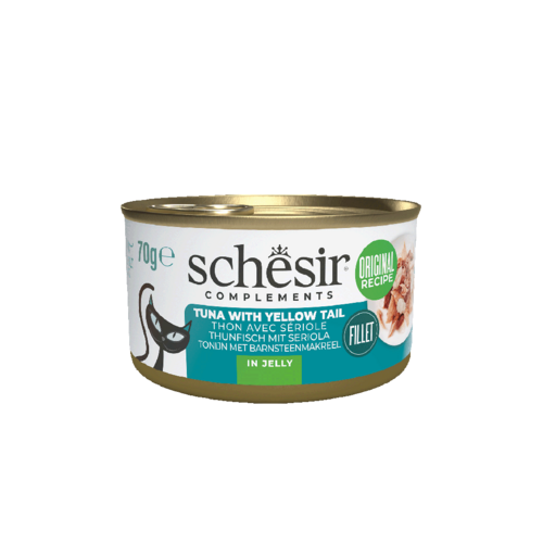 Schesir Schesir Cat Can Tuna With Yellow Tail In Jelly 70 gr.