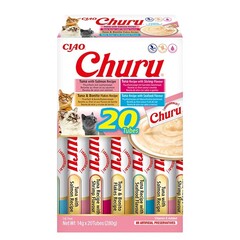 Inaba Inaba Churu Multipack BOX Seafood 20st 20x14 gr.