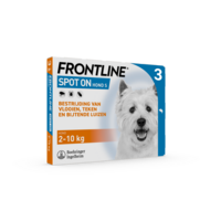 Frontline Frontline Spot-On Hond S 2-10 kg 3 Pipet