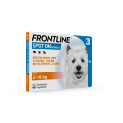 Frontline Frontline Spot-On Hond S 2-10 kg 3 Pipet