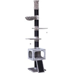 Boony Boony krabpaal titano grijs/zwart 250-275cm