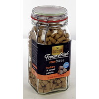 Natural Health Voer Natural Health Dog Raw Bites Freeze Dried Snack Turkey 275 gr.