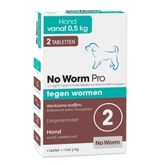 No Worm No Worm Pro Small&Puppy 2 tab.