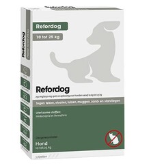 exil Refordog Spot-On Hond 3 Pipet 10 - 25 kg