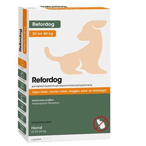 exil Refordog Spot-On Hond 3 Pipet 25 - 40 kg