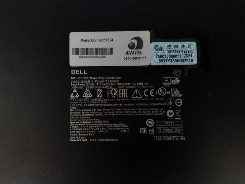 DELL DELL 2824 24PRT ETH POWERCONNECT // PN: 00CT4H - 0CT4H