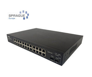 DELL POWERCONNECT 2824 0610-09-3777 ETHERNET NETWORK SWITCH 100 240v 2857730141533