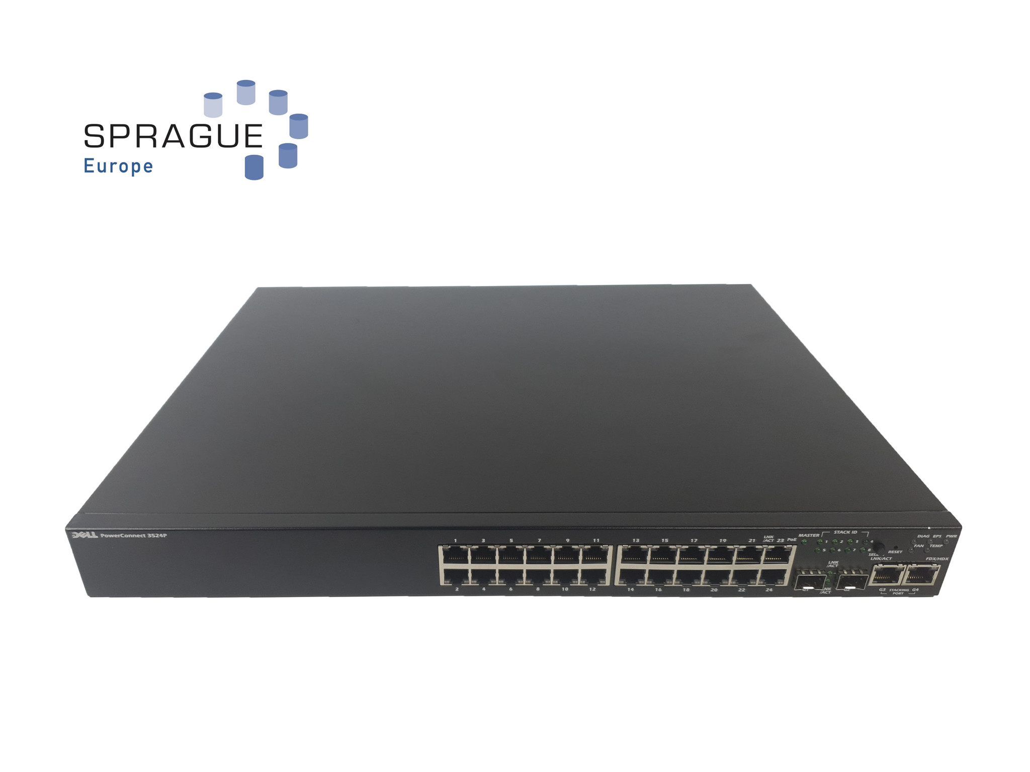 Dell Dell 3524P 24PRT POE Ethernet PowerConnect // 0P489K - P489K