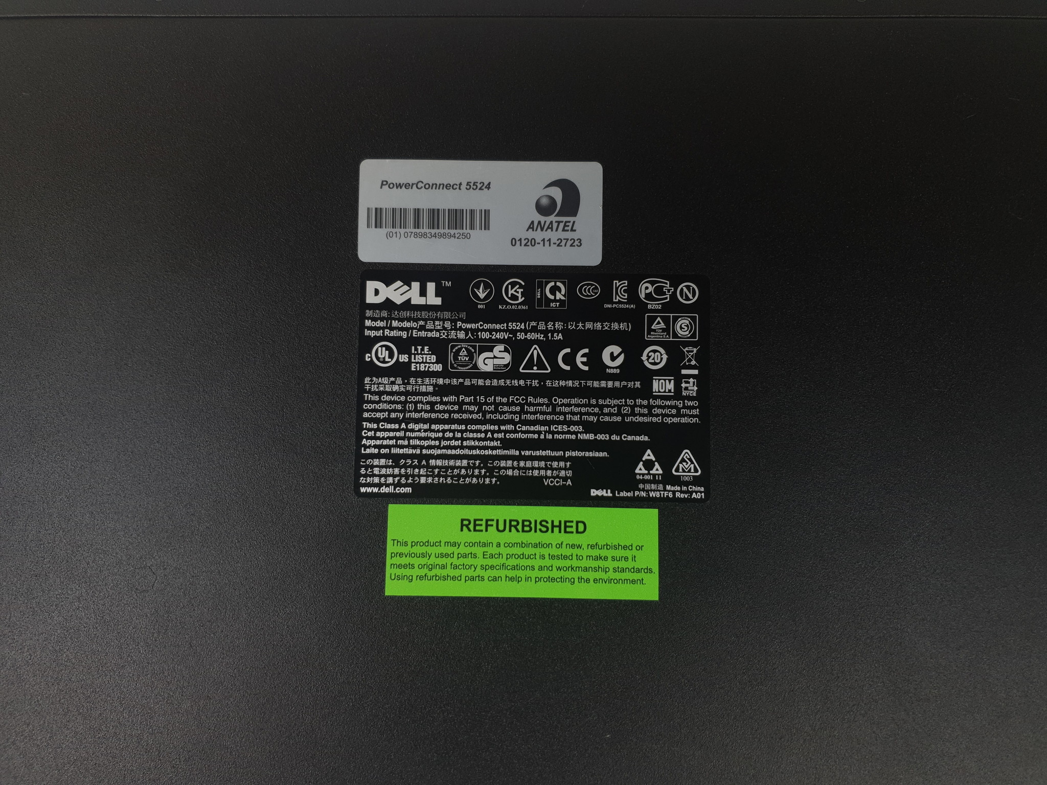 Dell Dell 5524 24PRT Ethernet PowerConnect // 0VT1GD - VT1GD