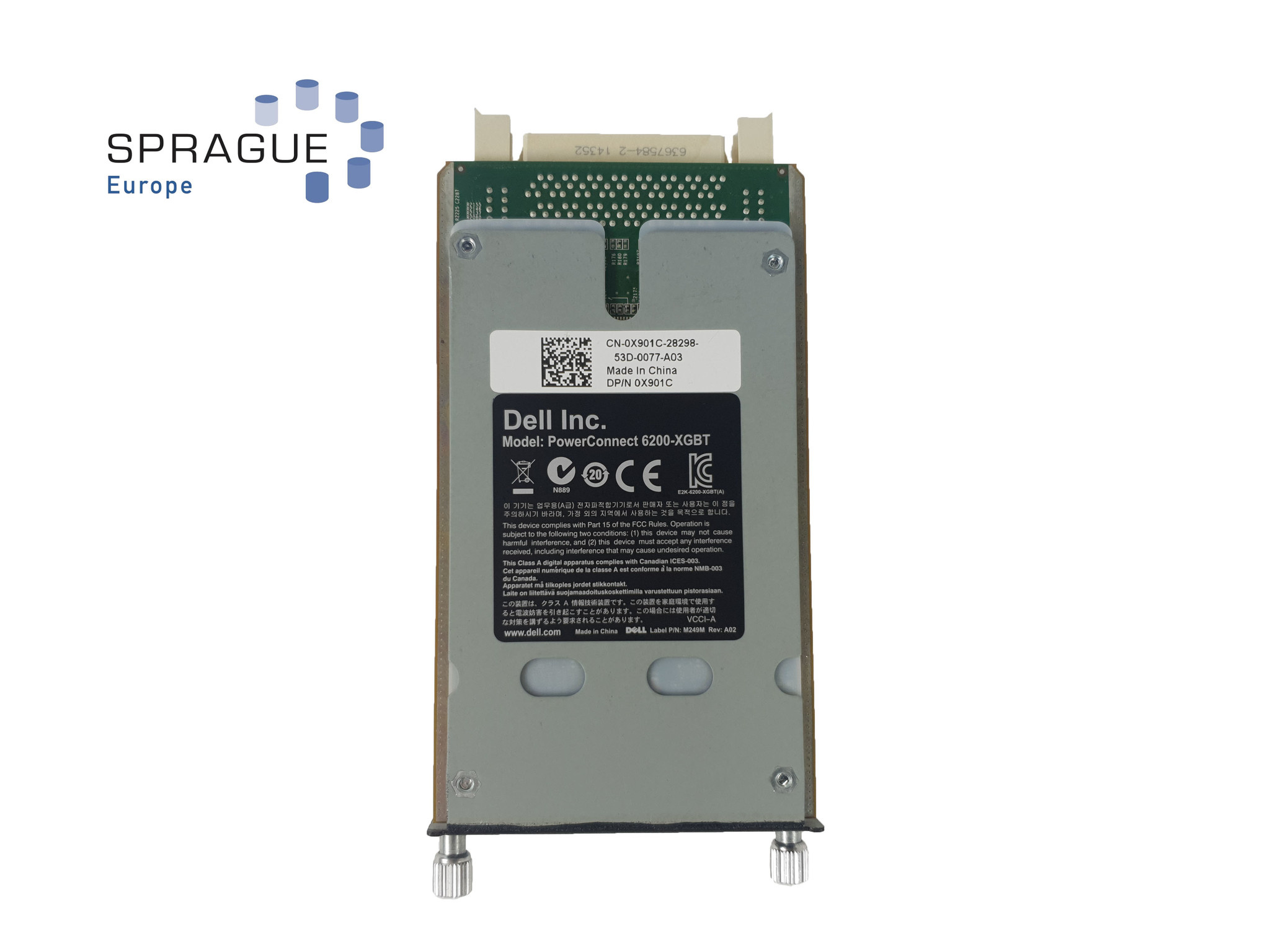 Dell Dell Kinnick SF10G 2PRT Ethernet Stack PowerConnect // 0X901C - X901C