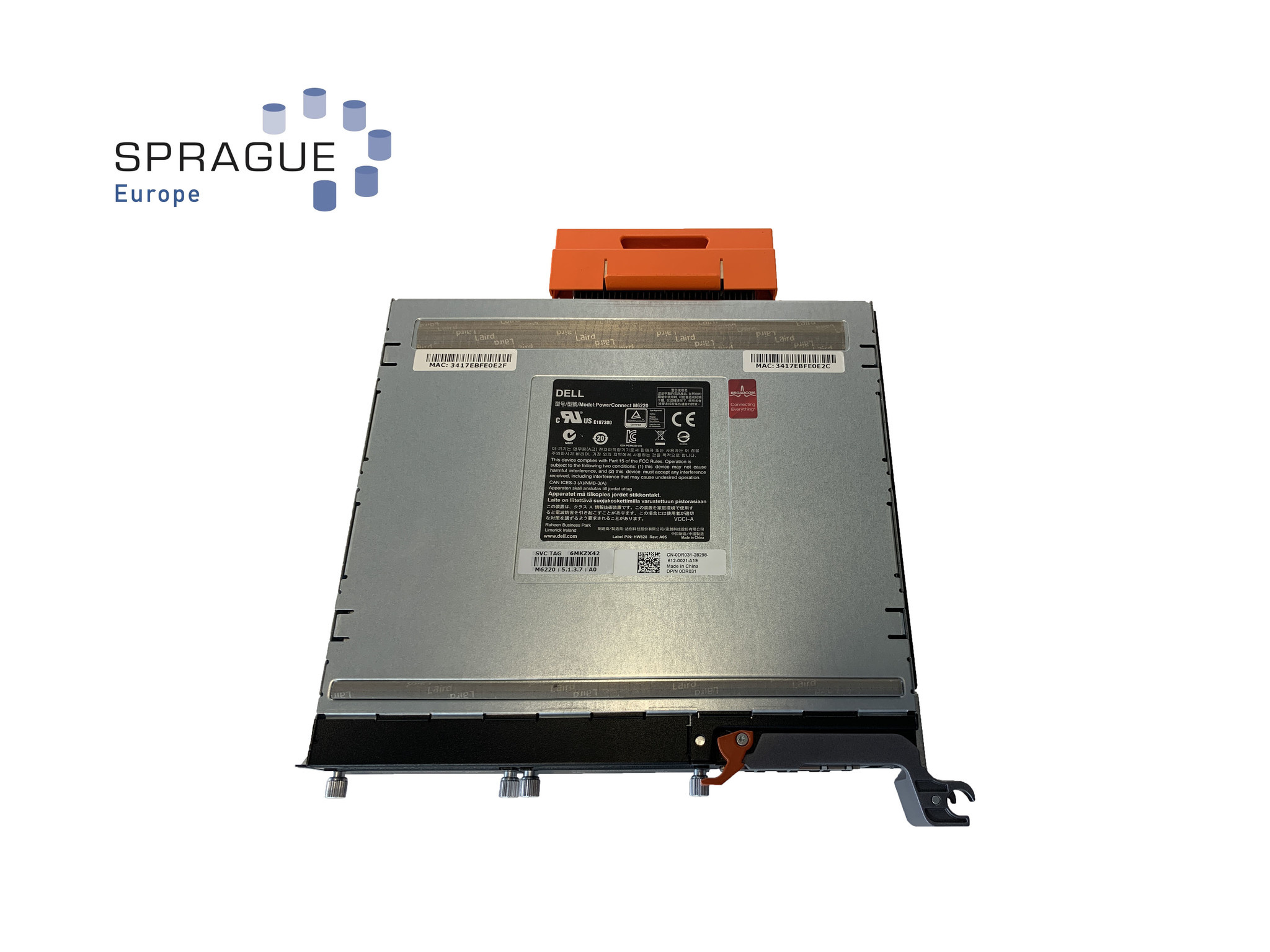 Dell Dell M6220 4PRT Ethernet PowerConnect // 0DR031 - DR031