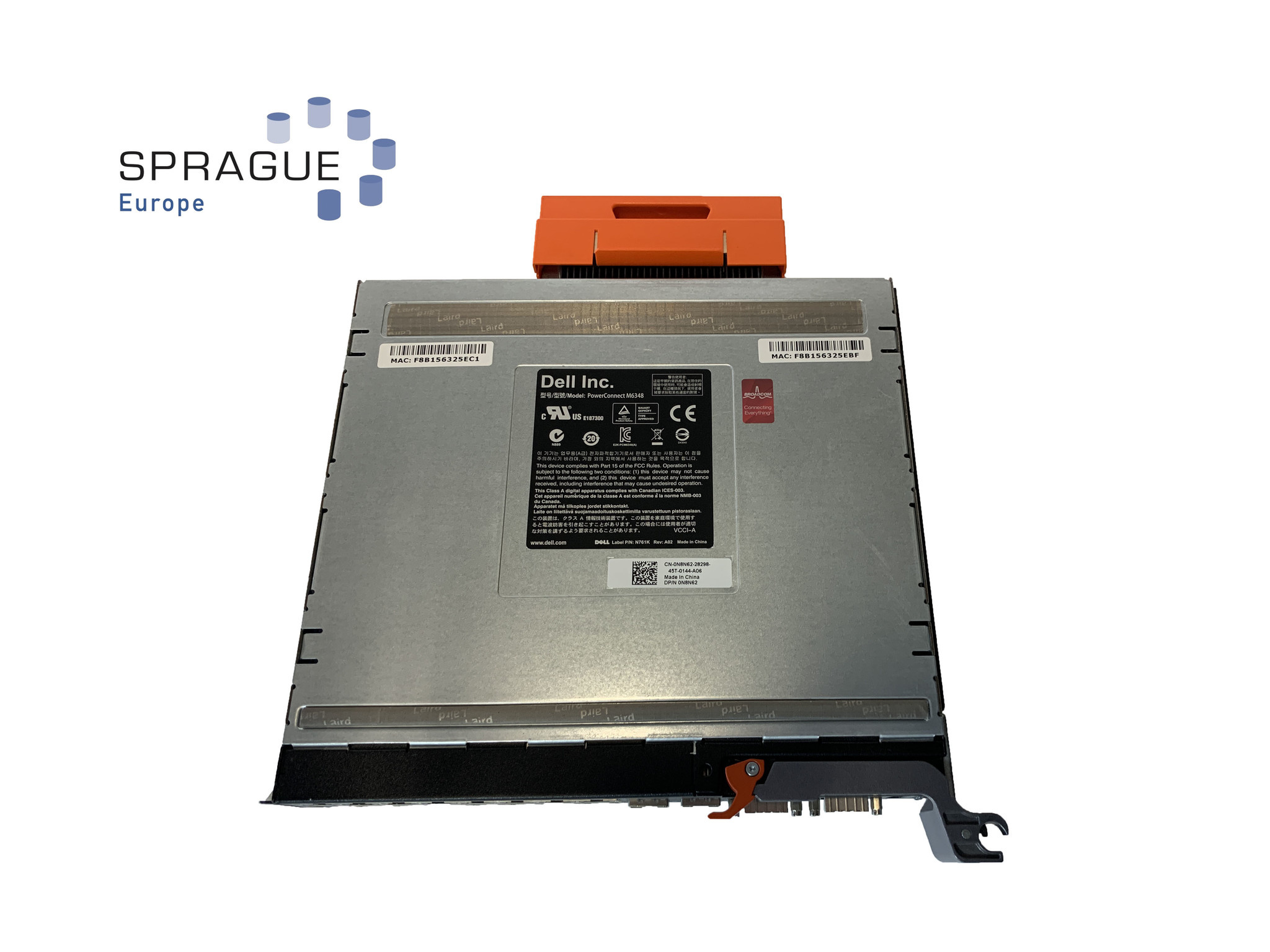 Dell Dell M6348 48PRT Ethernet PowerConnect // 0N8N62 - N8N62