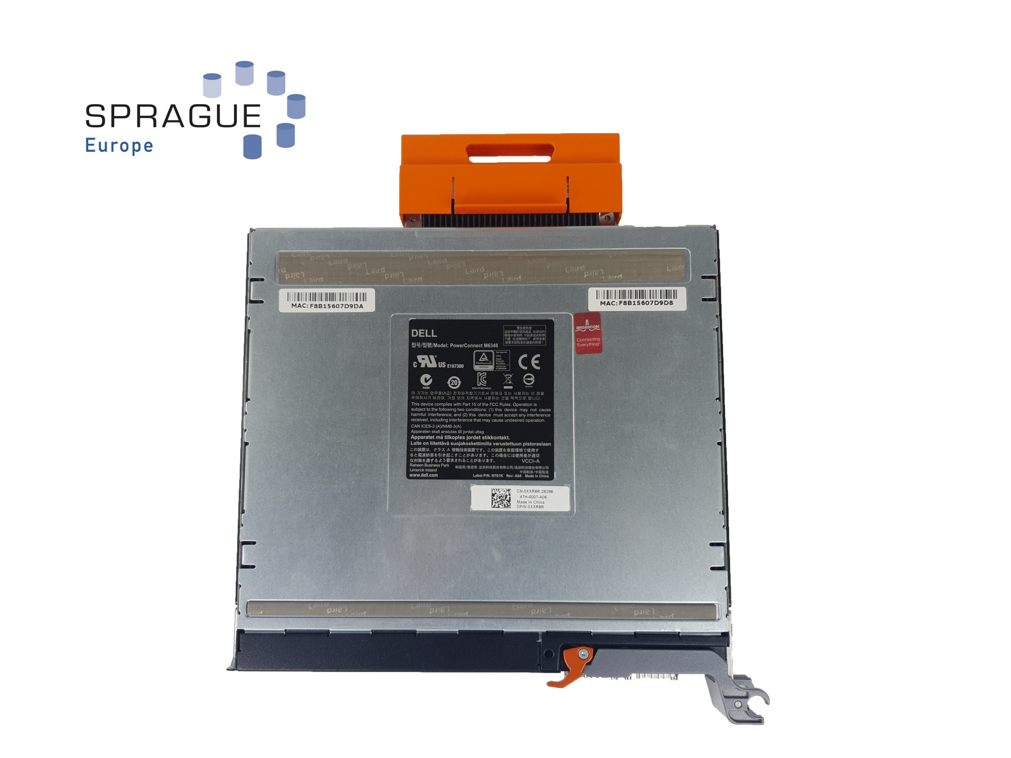 Dell Dell M6348S 48PRT Ethernet PowerConnect // 0XXR8R - XXR8R