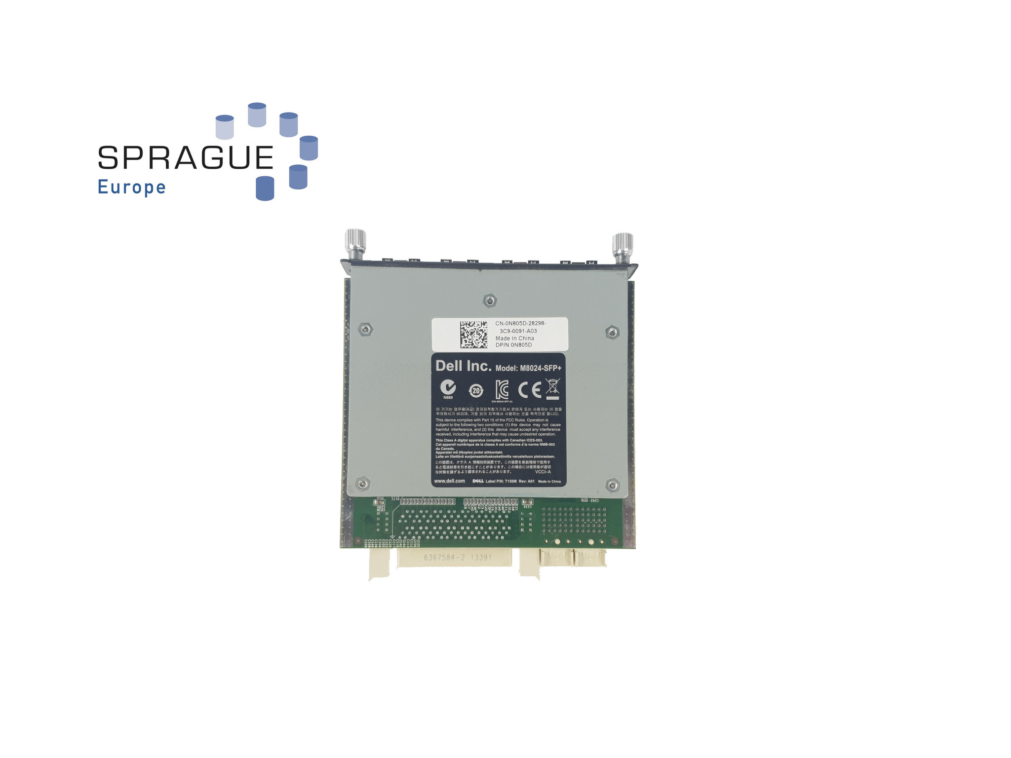 Dell Dell M8024-K 4PRT SFP PowerConnect // 0N805D - N805D