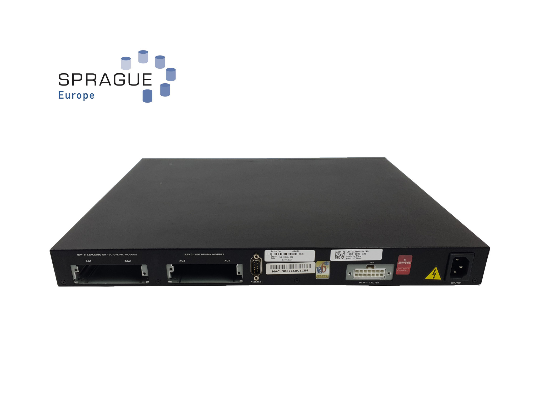 Dell Dell PC6248 48PRT Ethernet PowerConnect // 0XT800 - XT800