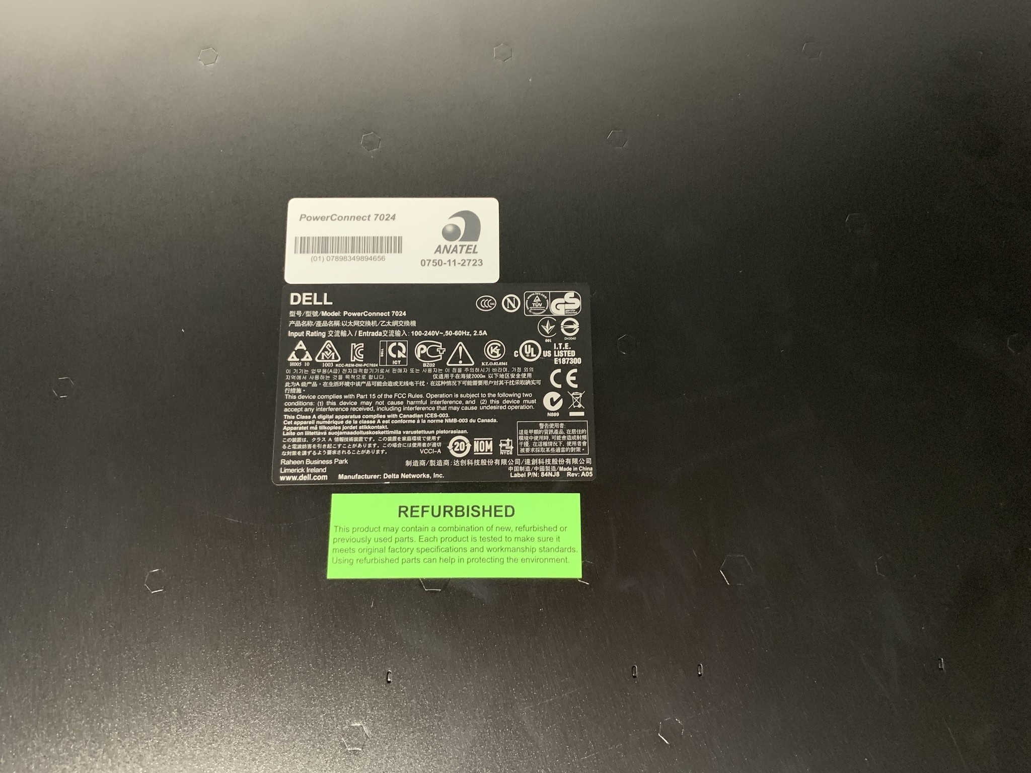 Dell Dell PC7024 24PRT Ethernet PowerConnect // 0F14WF - F14WF