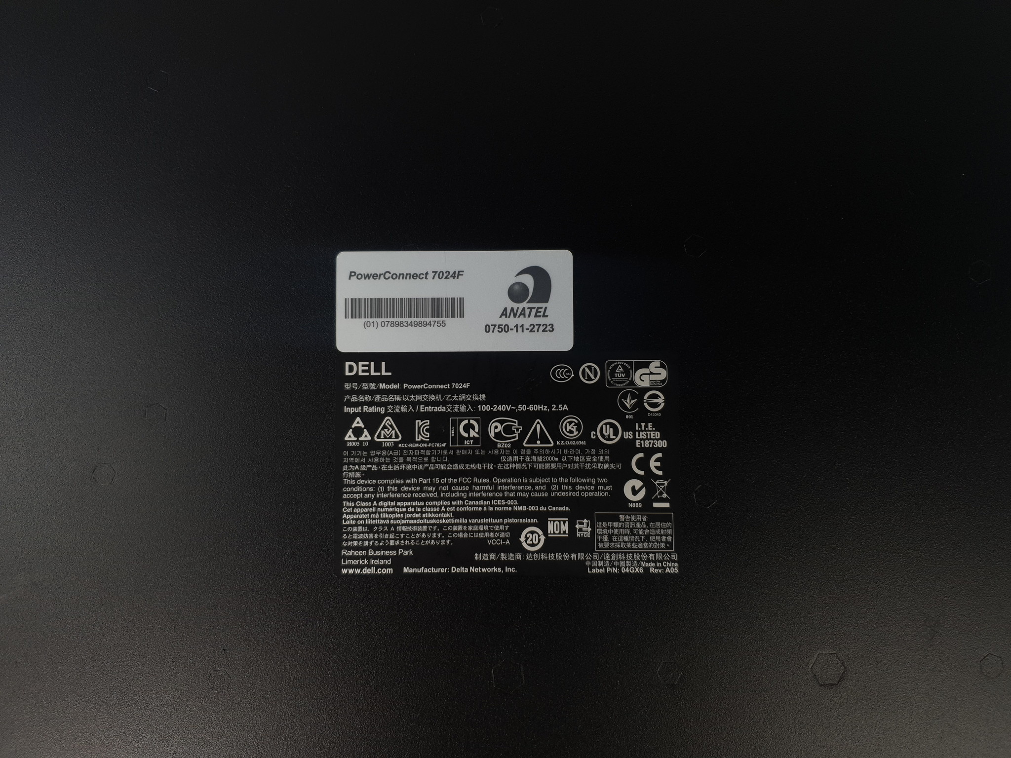 Dell Dell PC7024F 24PRT FC PowerConnect // 04JDJJ - 4JDJJ
