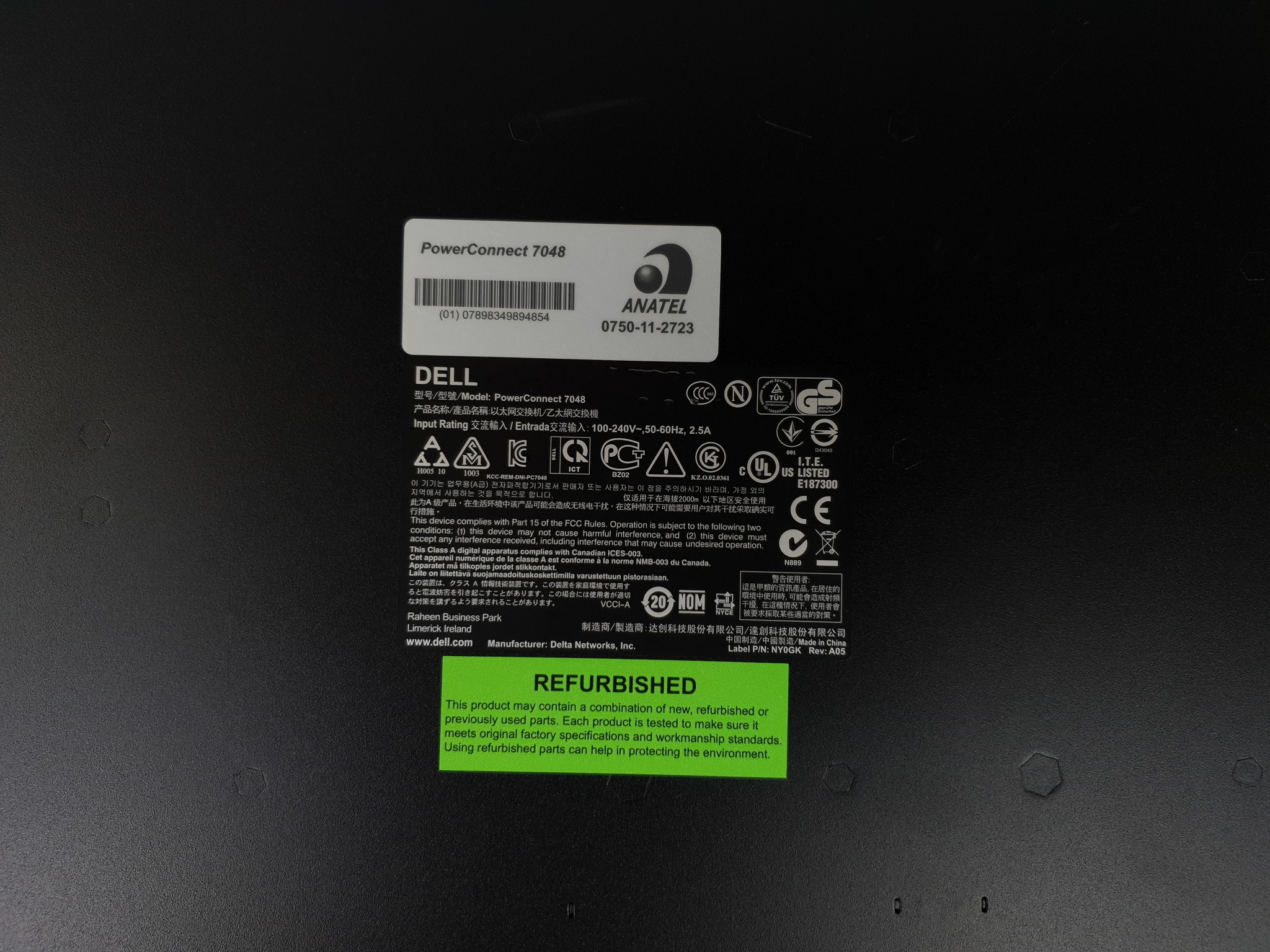 Dell Dell PC7048 48PRT Ethernet PowerConnect // 051043 - 51043