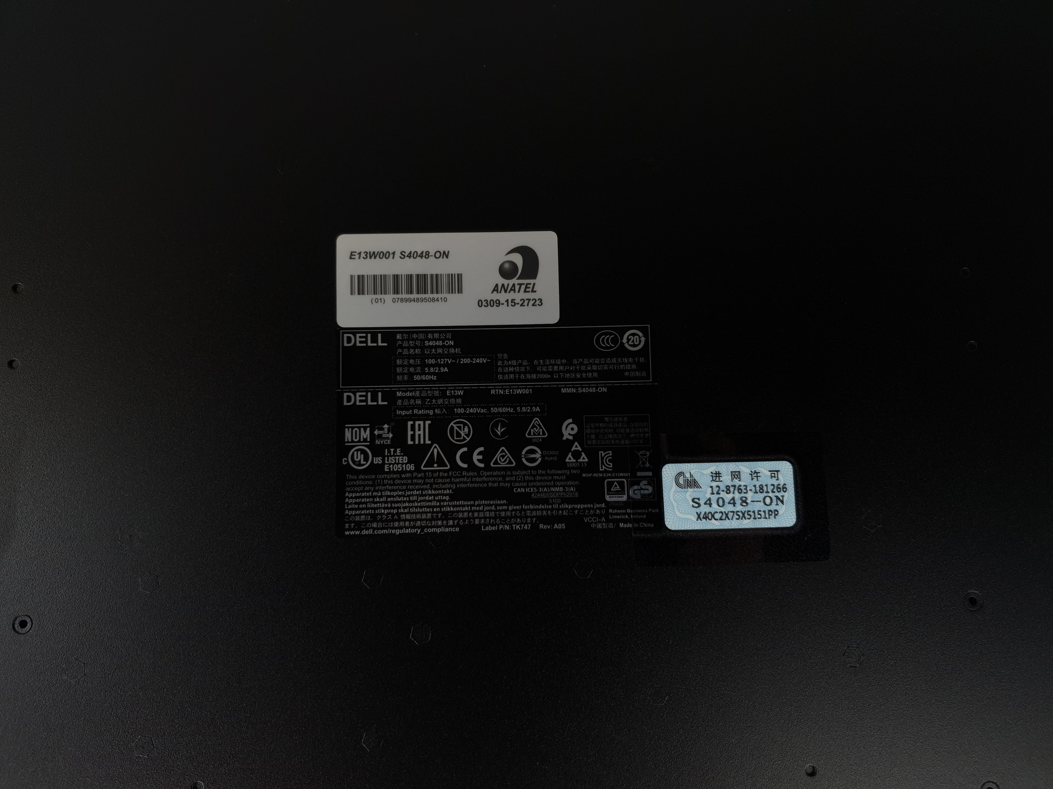 Dell Dell S4048-ON 48PRT SFP S-series // 04HYX5 - 4HYX5