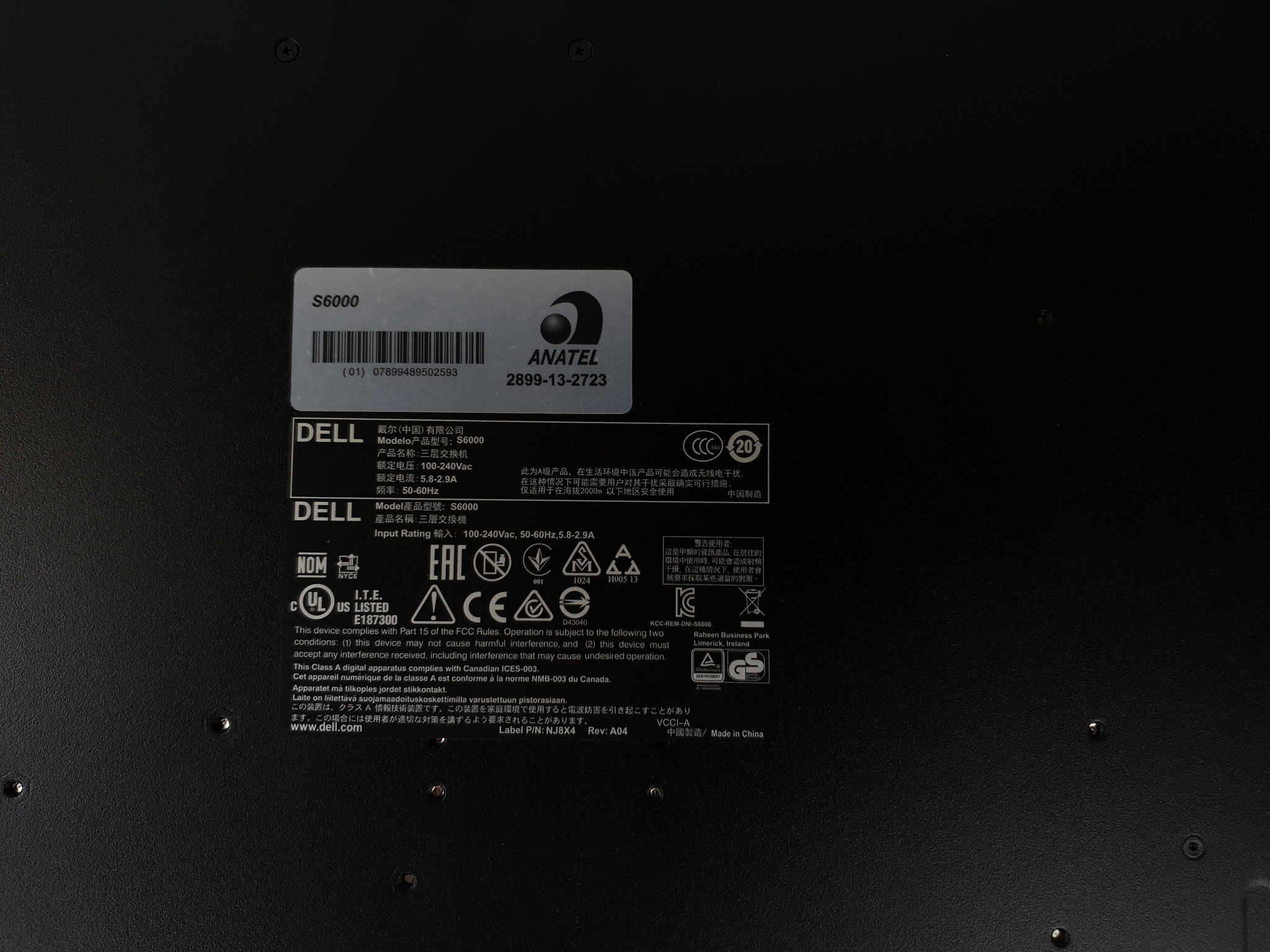 Dell Dell S6000-AC-R-R 32PRT QSFP // 0MPGDD - MPGDD