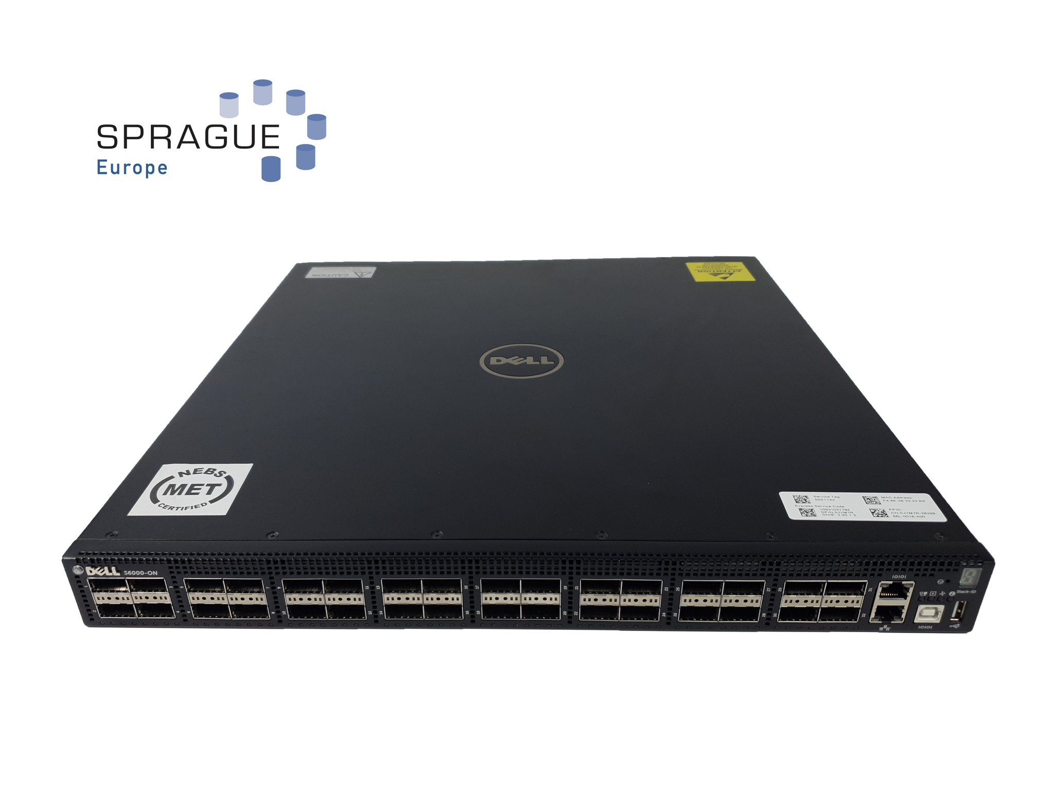 Dell Dell S6000-ON 32PRT QSFP+ 40Gbe S-Series // 0JYM7R - JYM7R