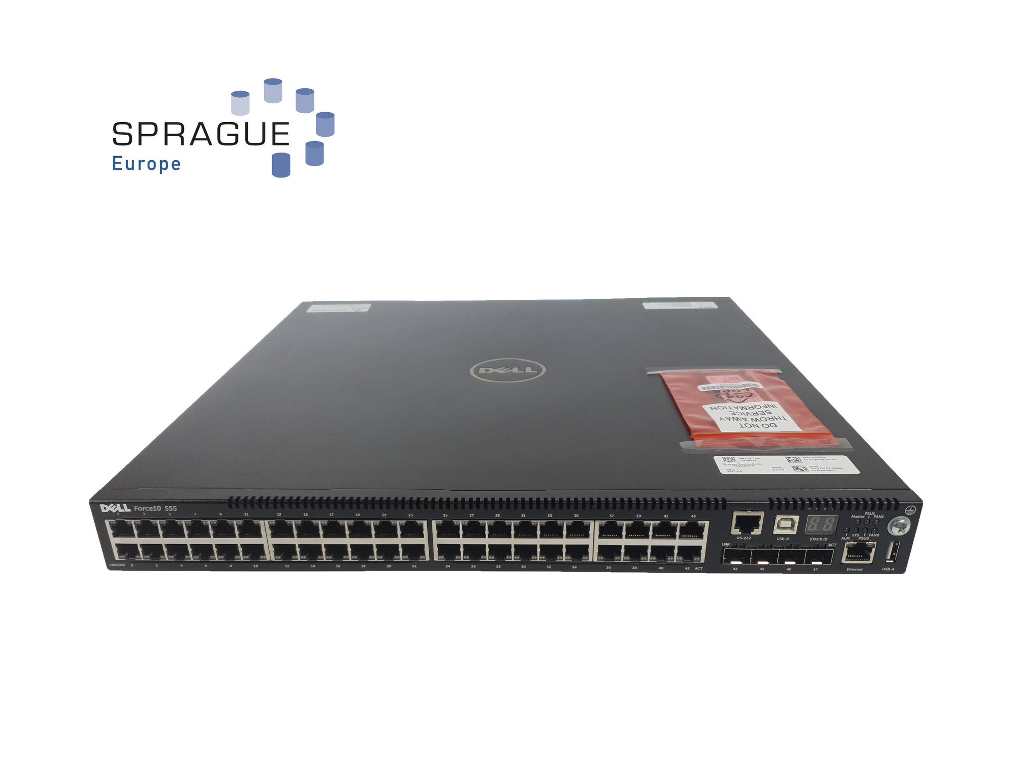 Dell Dell S55 48PRT Ethernet Force10 // 0TR7CT - TR7CT