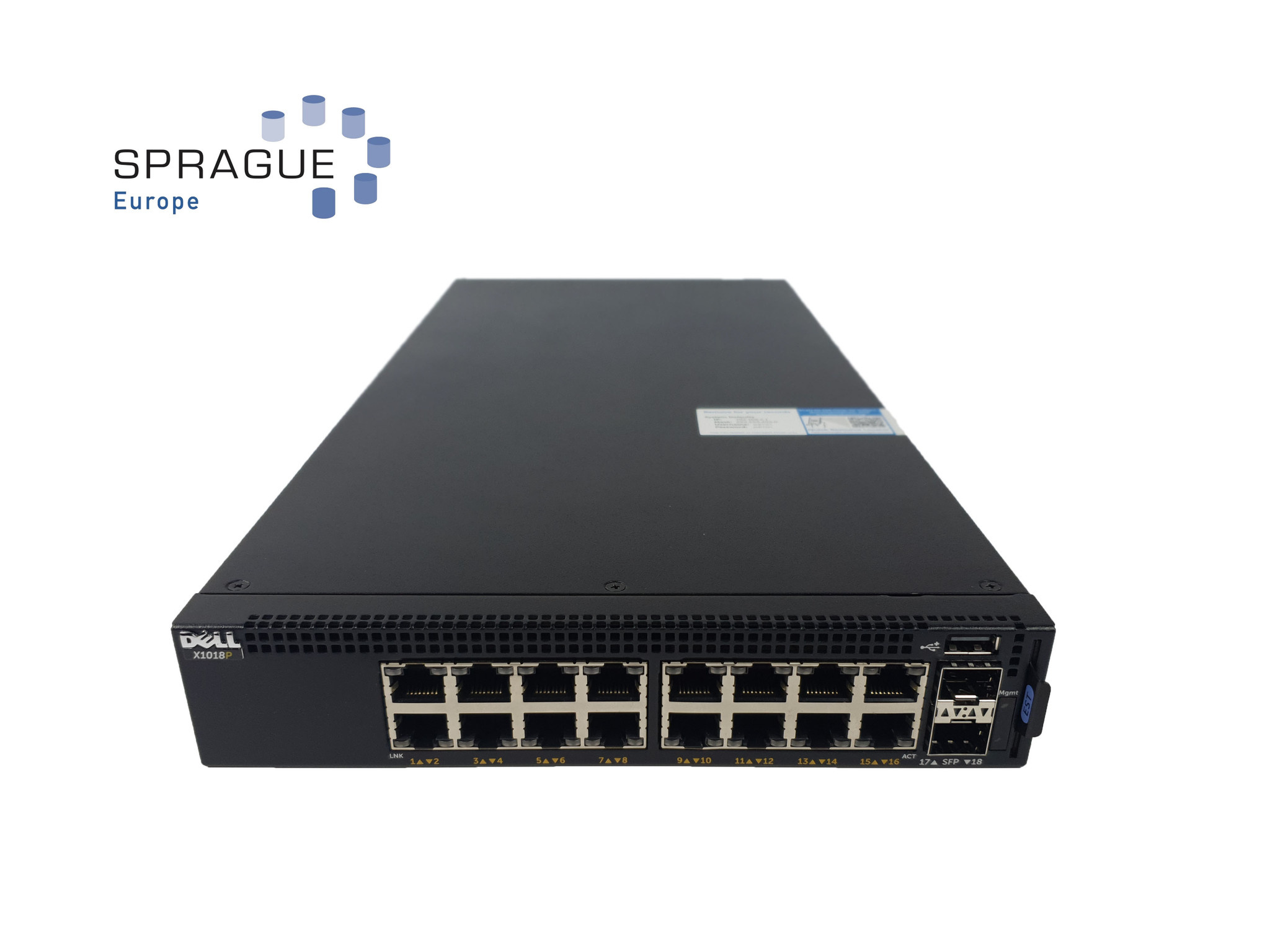 Dell Dell X1018P 16PRT Ethernet POE X-series // 09PN0D - 9PN0D