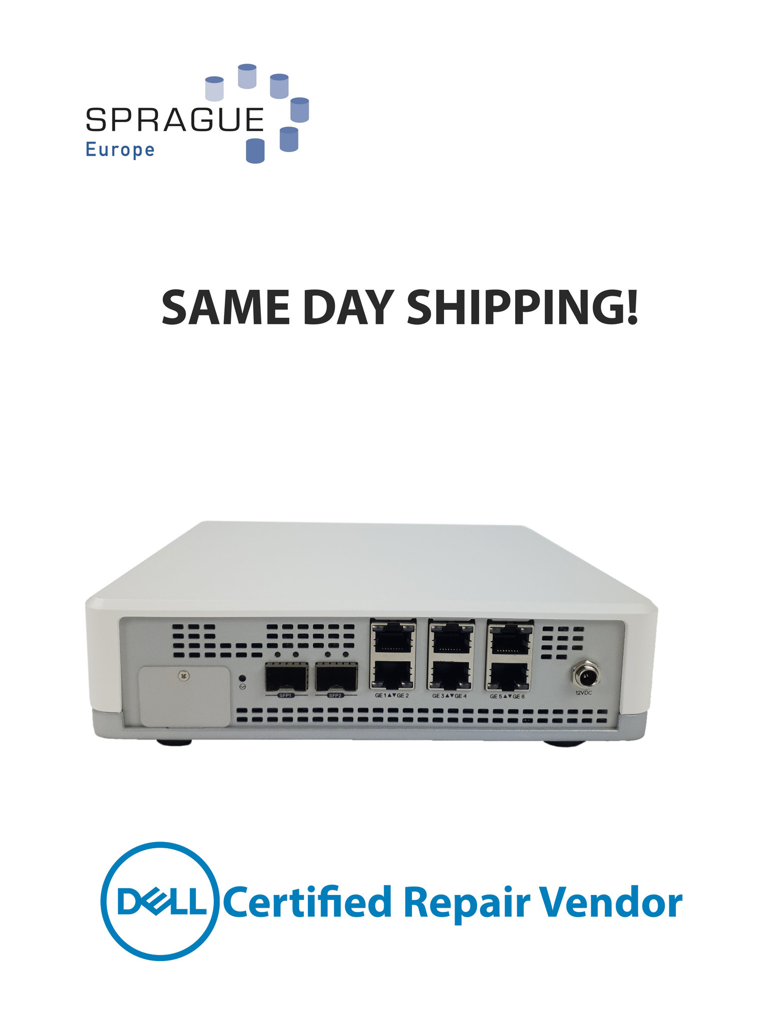 Dell Dell VEP1400 6PRT Ethernet 2PRT SFP // 05H3DP - 5H3DP