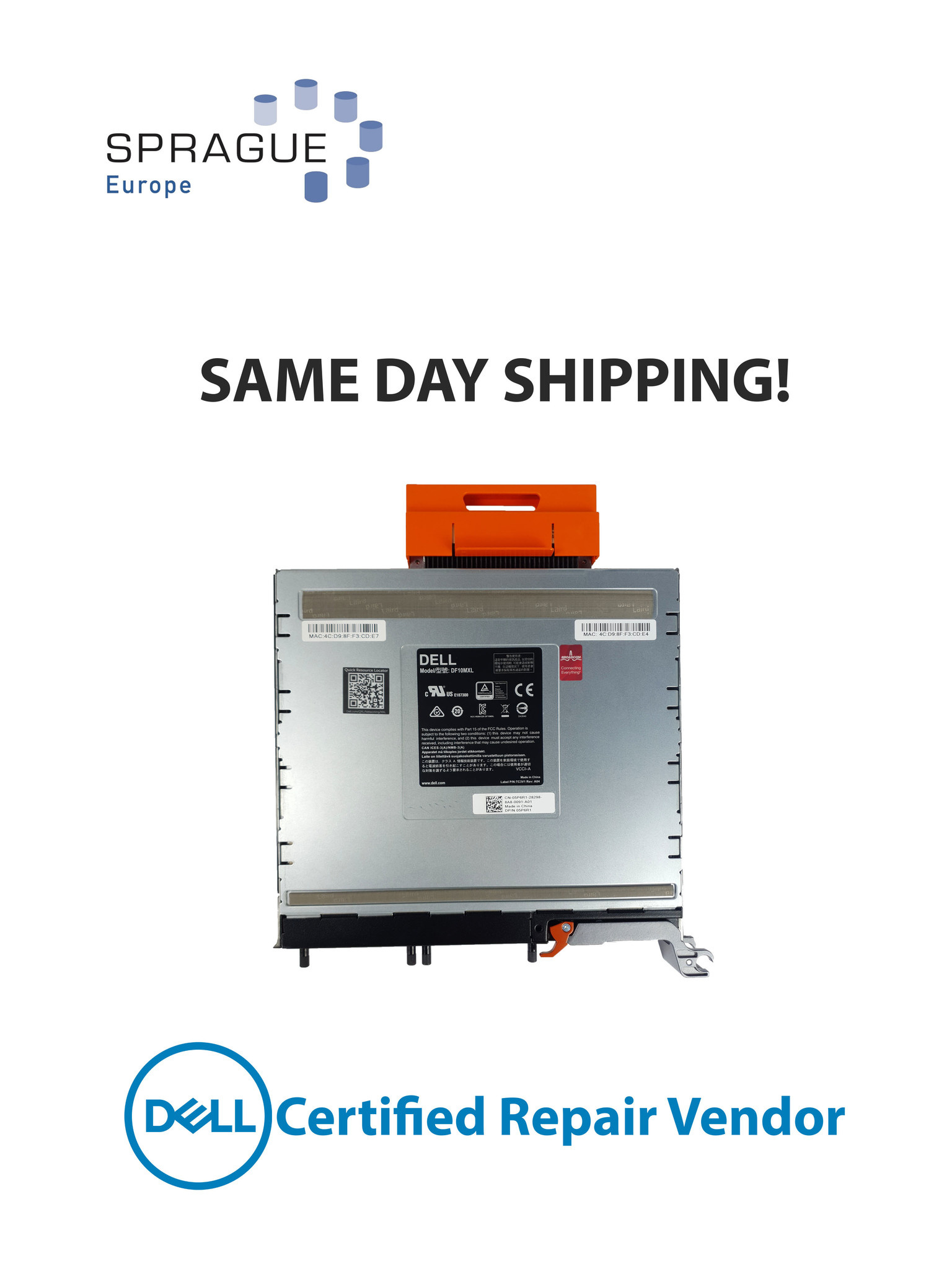 Dell Dell PCM8100 56PRT KR Force10 MXL // 05P6R1 - 5P6R1