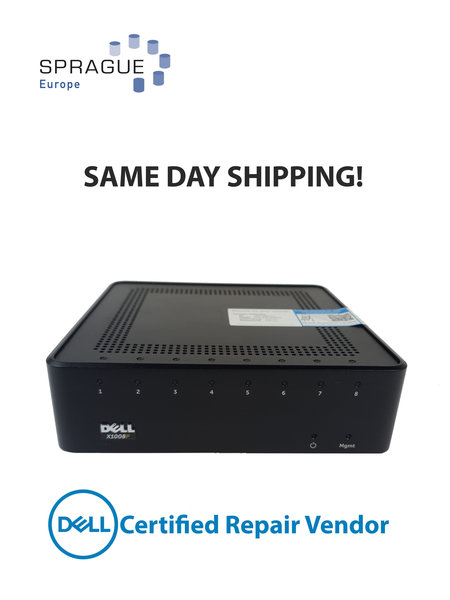 Dell Dell X1008P 8PRT Ethernet POE X-series // 0F6X02 - F6X02