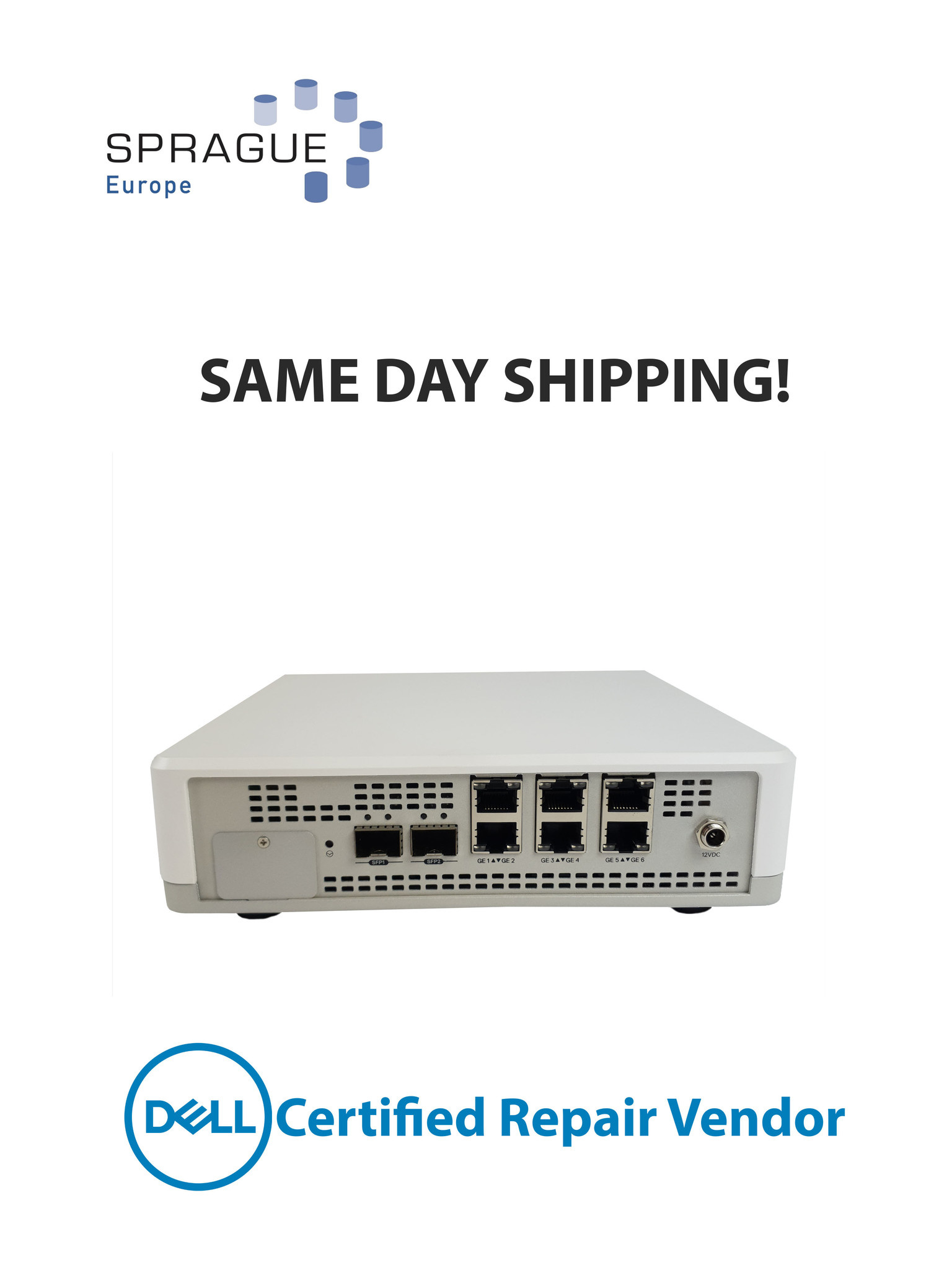 Dell Dell VEP1400 Ethernet 2PRT SFP EMC // 0HGT01 - HGT01