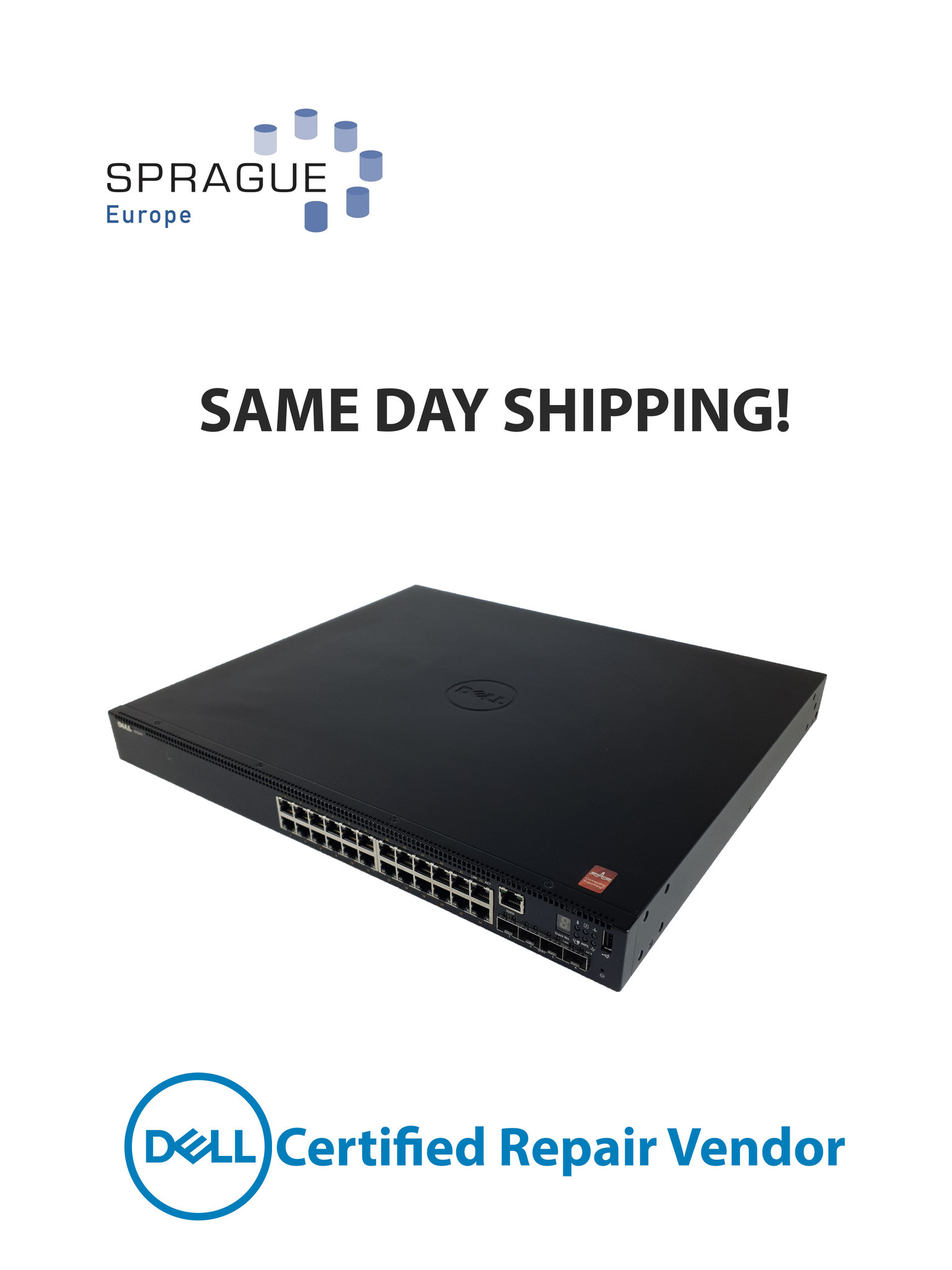 Dell Dell N1524P 24PRT Ethernet POE N-series // 0HR7VR - HR7VR