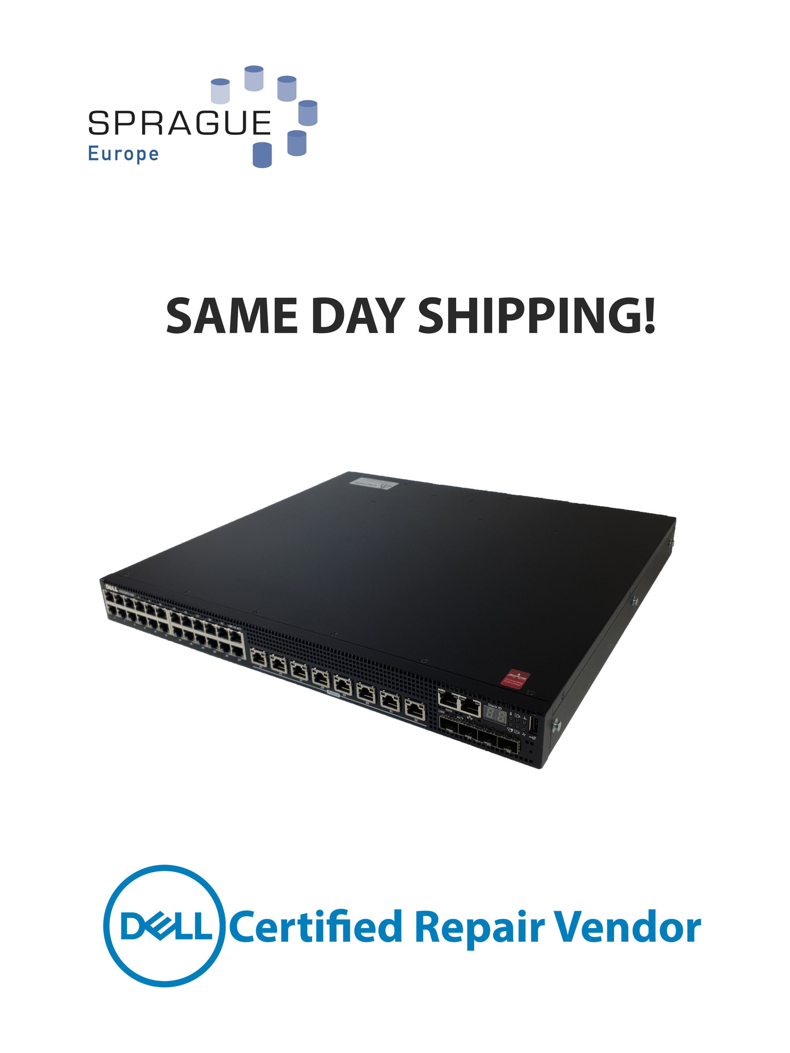 Dell Dell N3132PX-ON 32PRT POE Ethernet EMC N-Series // 0J40PV - J40PV