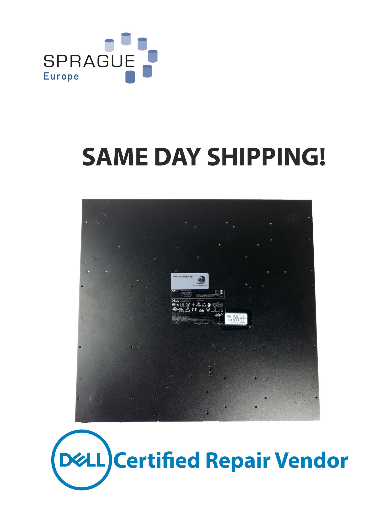 Dell Dell N3132PX-ON 32PRT POE Ethernet EMC N-Series // 0J40PV - J40PV