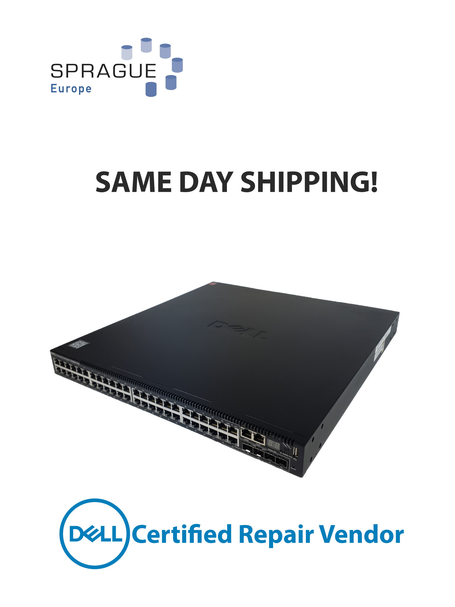 Dell Dell 7048R-RA 48PRT Ethernet PowerConnect // 0VW2MJ - VW2MJ