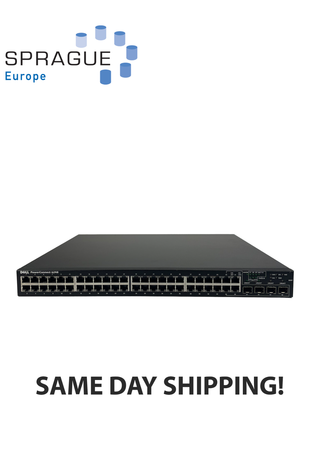 Dell Dell 6248 48PRT Ethernet PowerConnect RoHS // 0GP931 - GP931