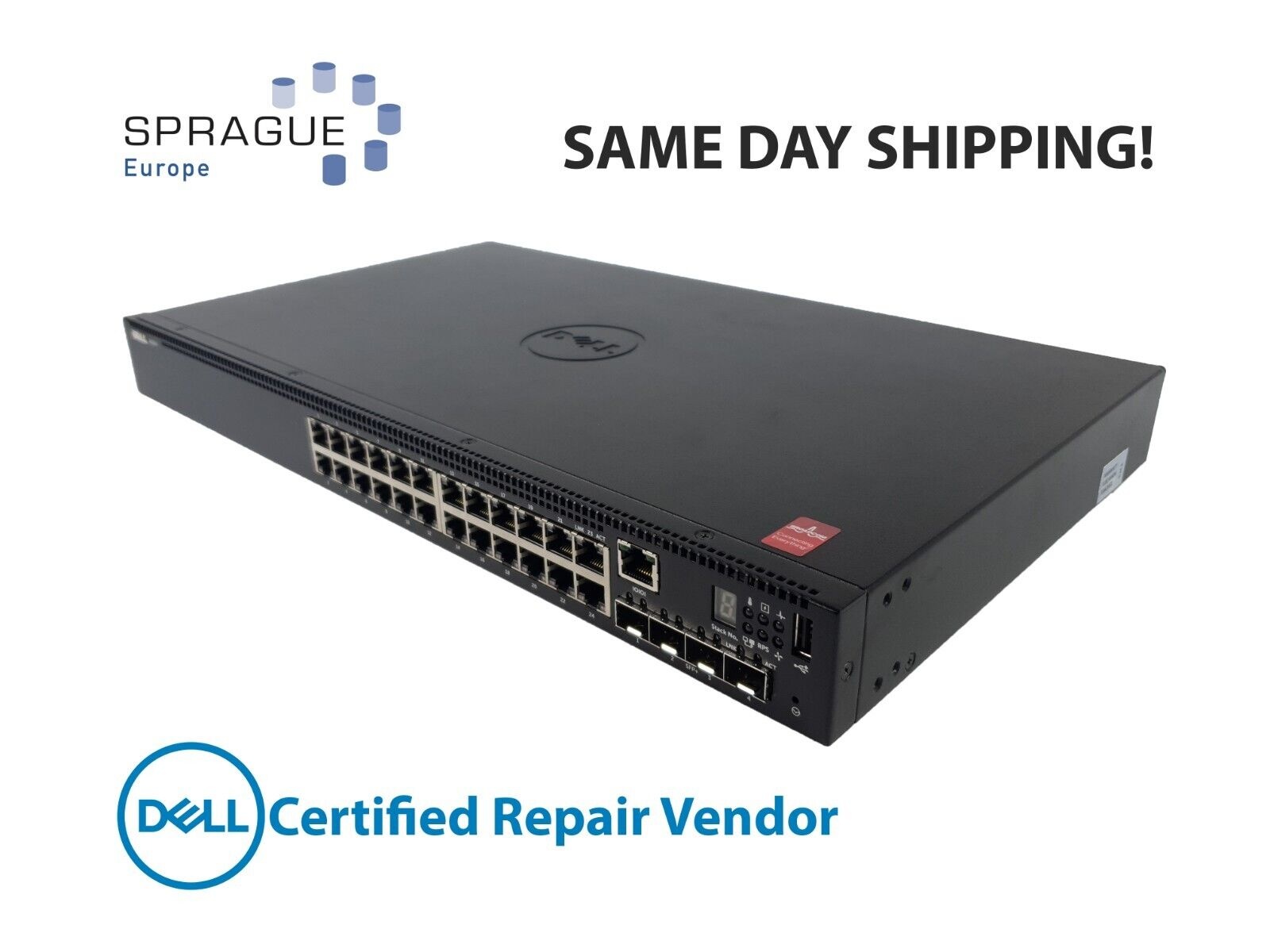 Dell Dell N1524 24PRT Ethernet N-series RoHS // 0G62KT - G62KT