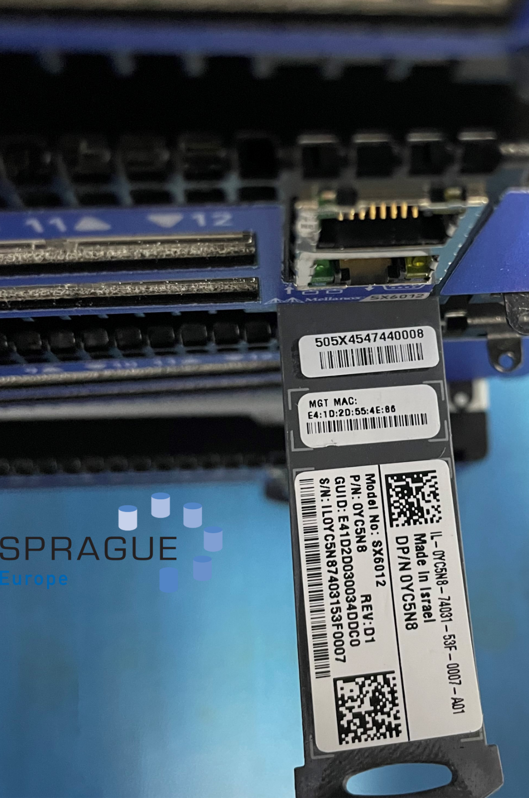 Mellanox Mellanox Dell SX6012 12PRT RoHS // 0YC5N8 - YC5N8