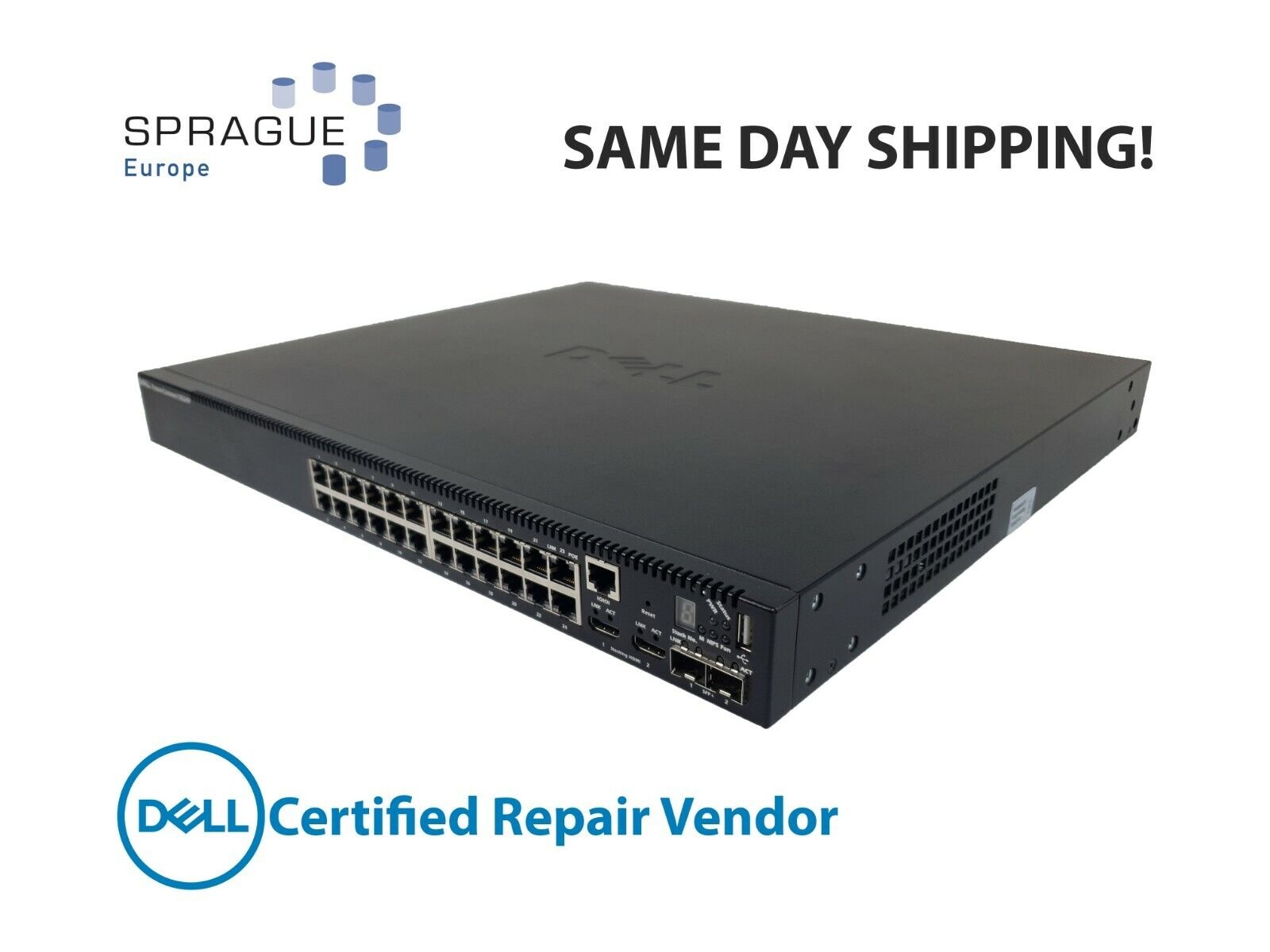 Dell Dell PC5524P 24PRT POE Ethernet PowerConnect // 08PY35 - 8PY35