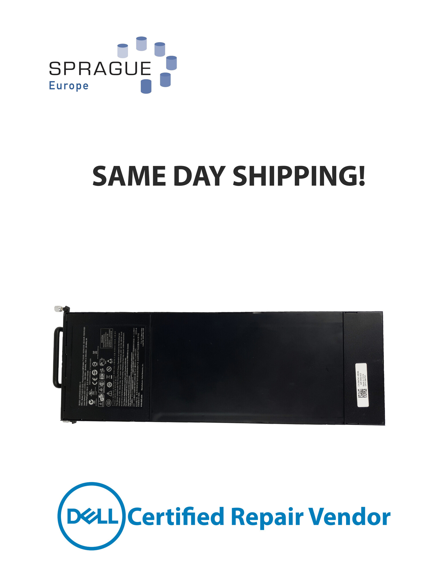 Dell Dell RPS1000 PSU PowerConnect RoHS // 0947H1 - 947H1