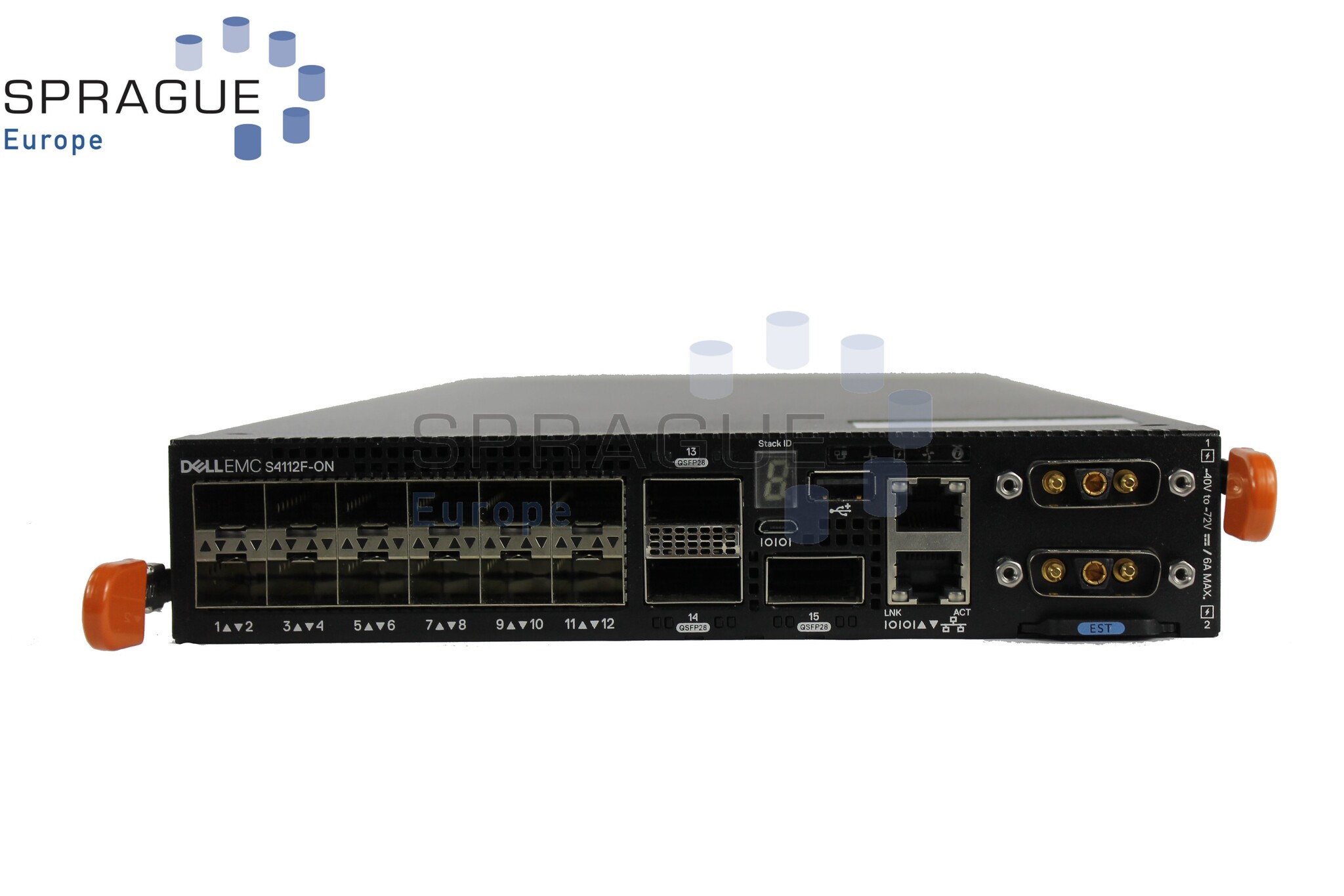 Dell Dell DNI S4112 12PRT SFP+ DC-PS/IO S-series RoHS // 01WY6N - 1WY6N