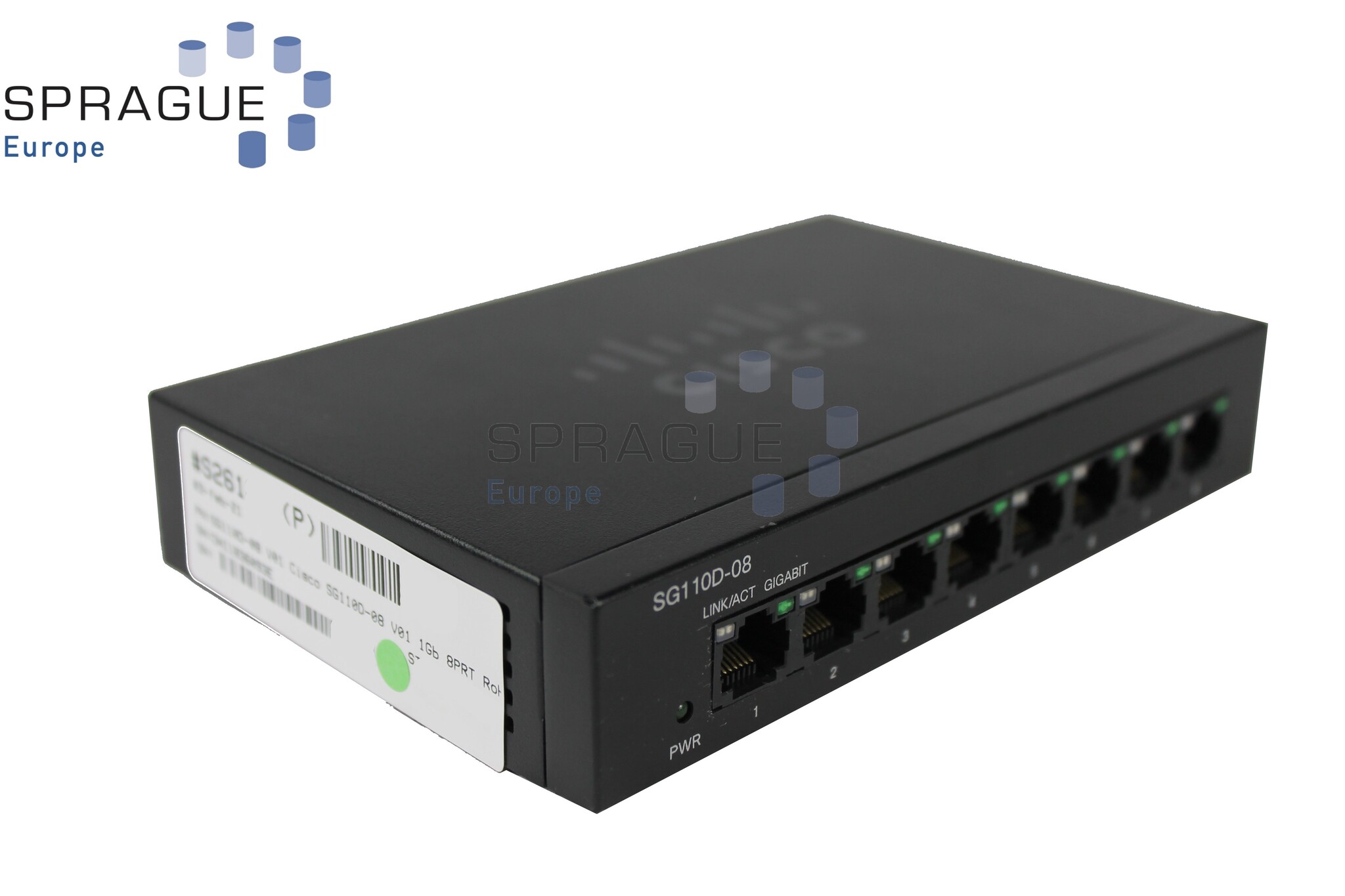 Cisco Cisco 1Gb 8PRT RoHS // SG110D-08 V01