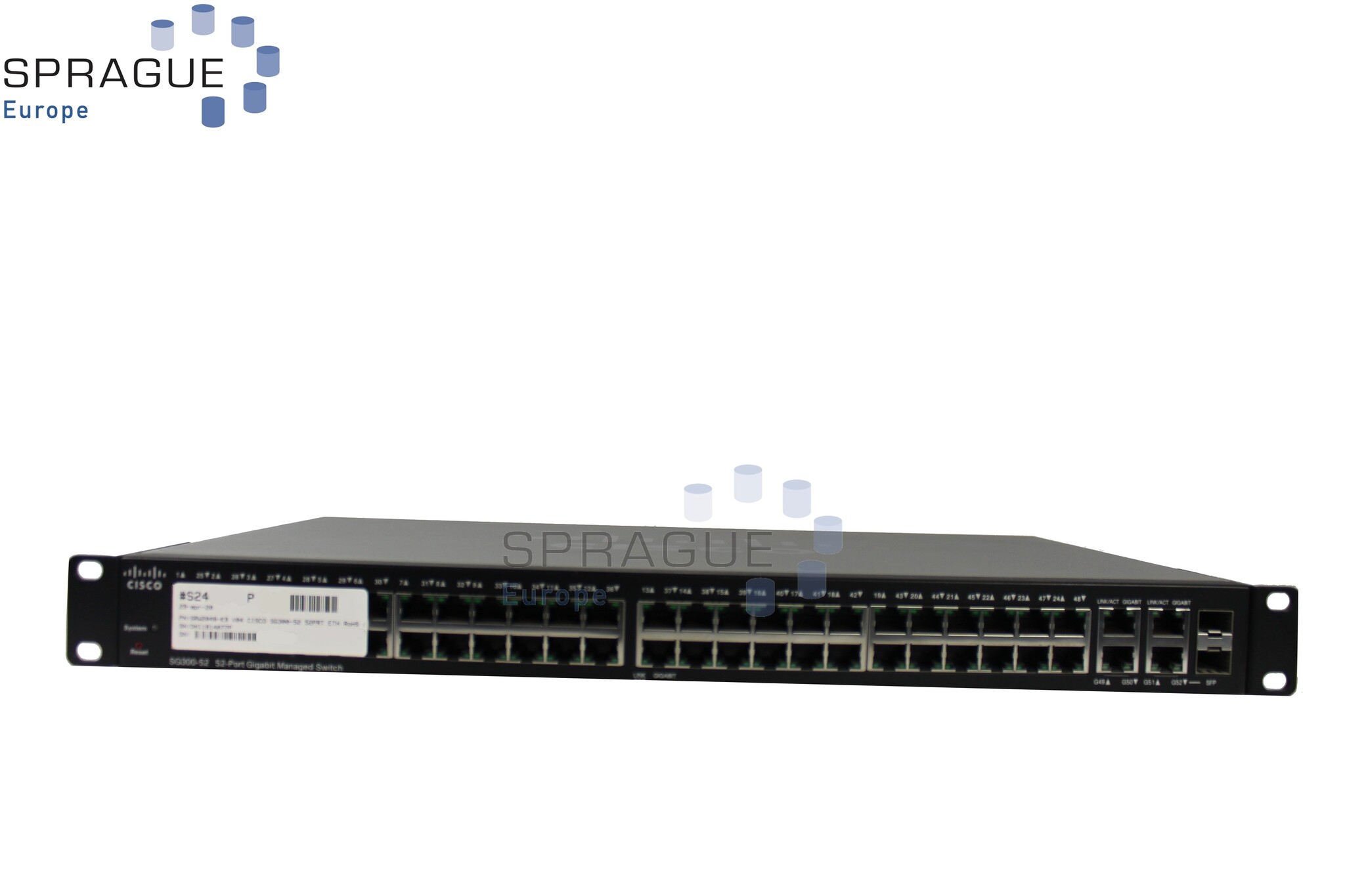 Cisco Cisco SG300-52 52PRT Ethernet RoHS // SRW2048-K9 V04