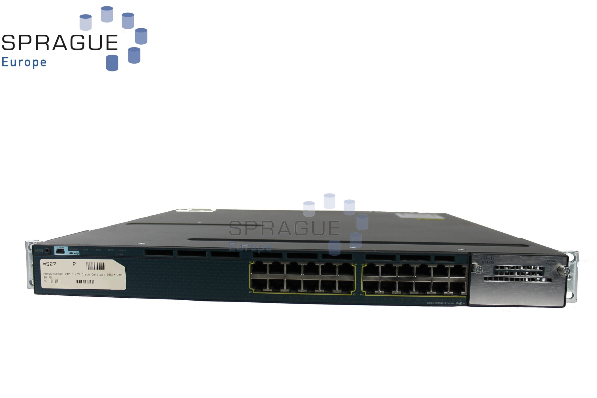 Cisco Cisco Catalyst 24PRT Ethernet RoHS // WS-C3560X-24P-S V05