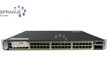Cisco Cisco Catalyst 48PRT Ethernet RoHS // WS-C3750E-48TD-S V02