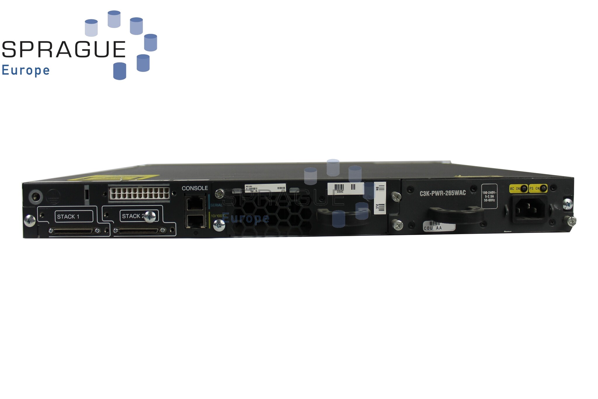 Cisco Cisco Catalyst 48PRT Ethernet RoHS // WS-C3750E-48TD-S V02