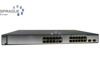 Cisco Cisco Catalyst 24PRT Ethernet RoHS // WS-C3750-24P-S
