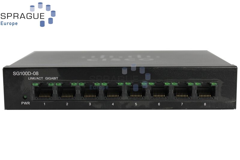 Cisco Cisco 1Gb 8PRT RoHS // SG100D-08 V03